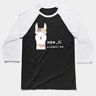 My Mom Is Llamazing Baseball T-Shirt